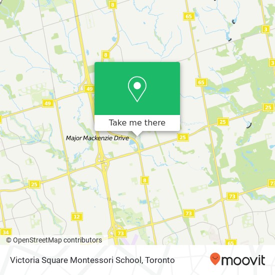 Victoria Square Montessori School plan