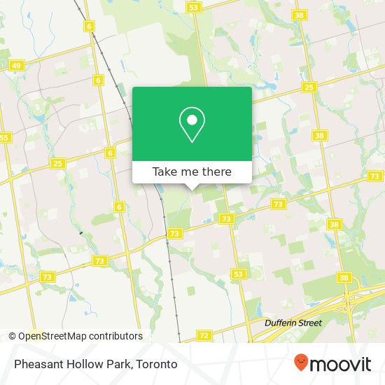 Pheasant Hollow Park map