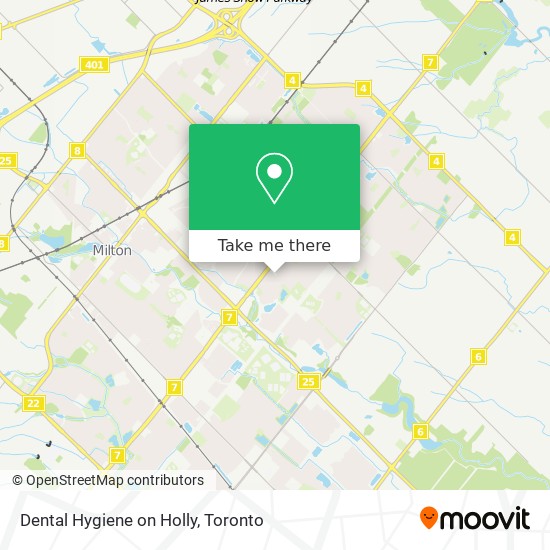 Dental Hygiene on Holly map