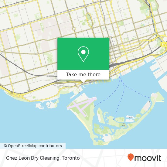 Chez Leon Dry Cleaning map