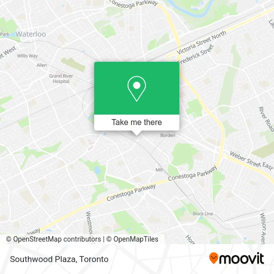 Southwood Plaza map