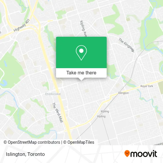 Islington map