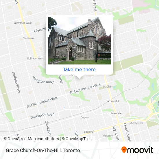 Grace Church-On-The-Hill map