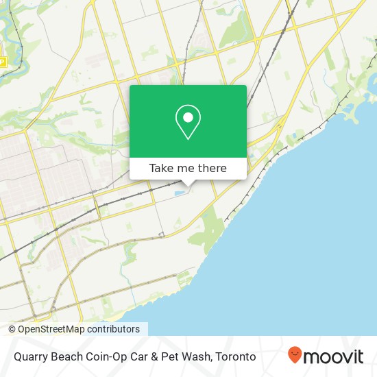 Quarry Beach Coin-Op Car & Pet Wash map