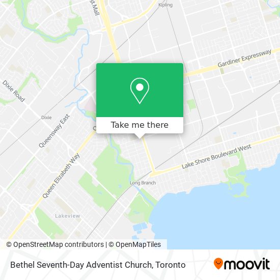 Bethel Seventh-Day Adventist Church map