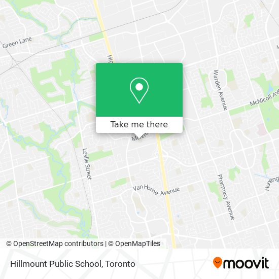 Hillmount Public School plan