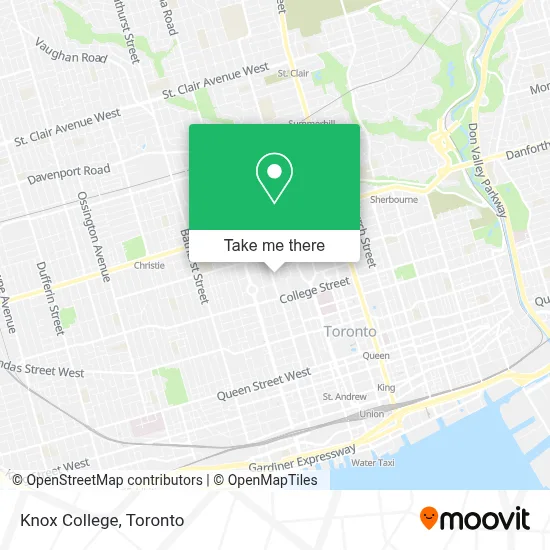 Knox College map