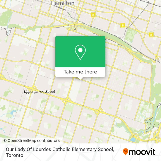 Our Lady Of Lourdes Catholic Elementary School map