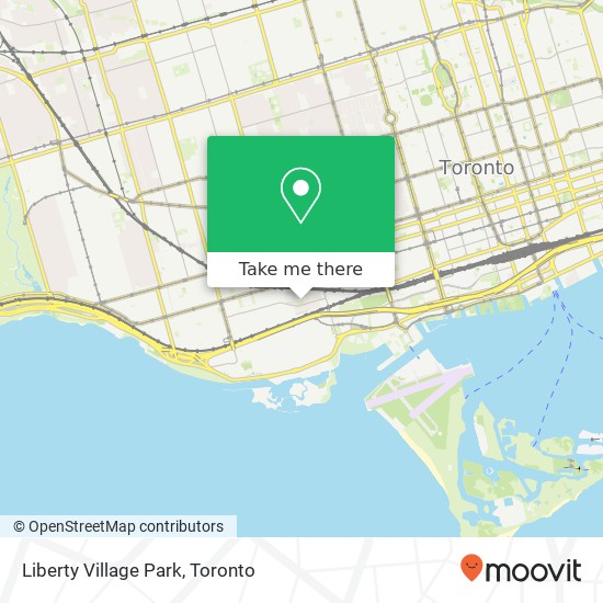 Liberty Village Park map