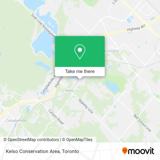 Kelso Conservation Area map