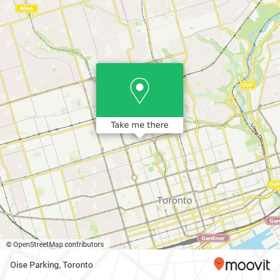 Oise Parking map