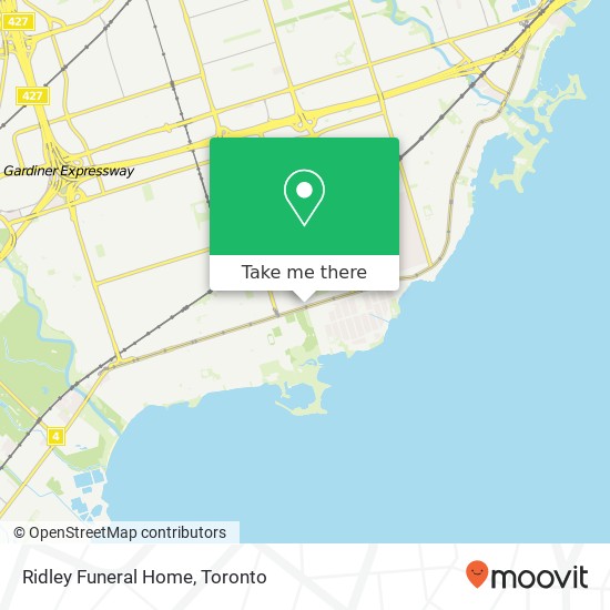 Ridley Funeral Home map