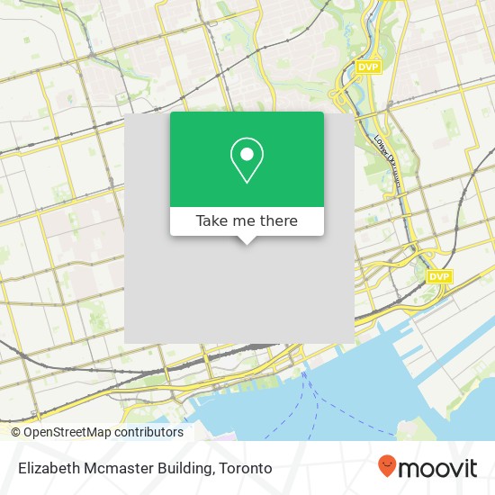 Elizabeth Mcmaster Building map