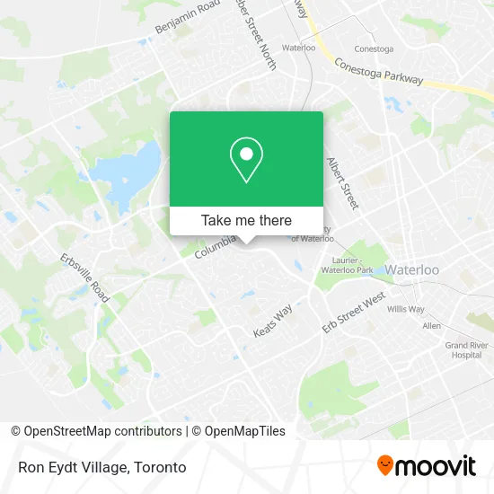 Ron Eydt Village map