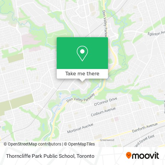 Thorncliffe Park Public School map