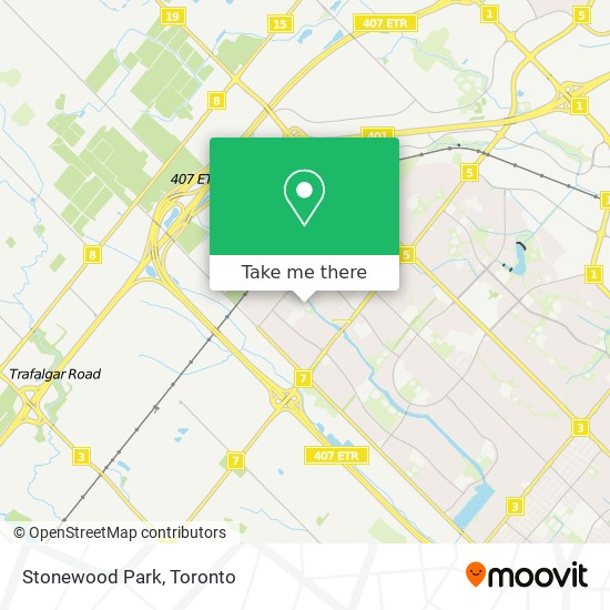 Stonewood Park map