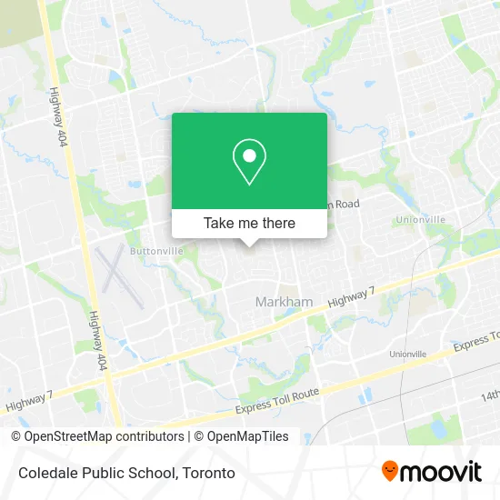 Coledale Public School map