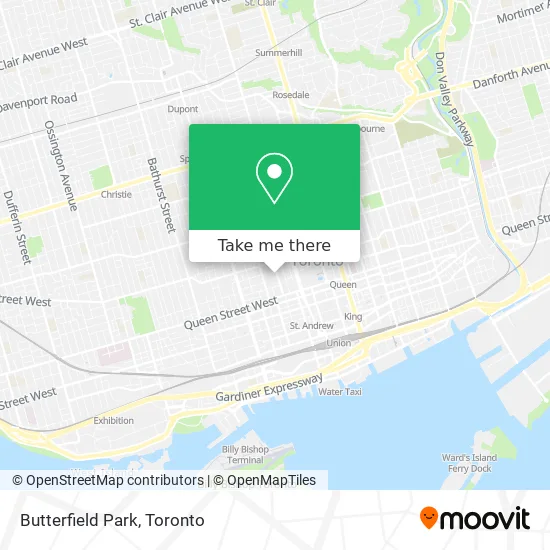 Butterfield Park map