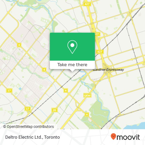 Deltro Electric Ltd. map