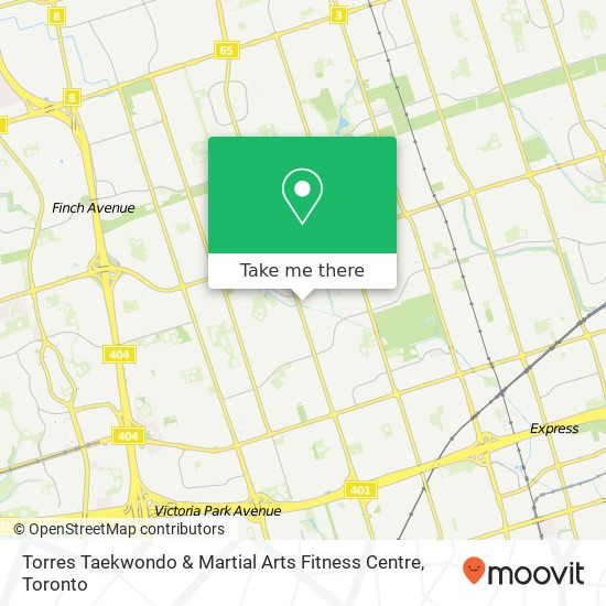 Torres Taekwondo & Martial Arts Fitness Centre map