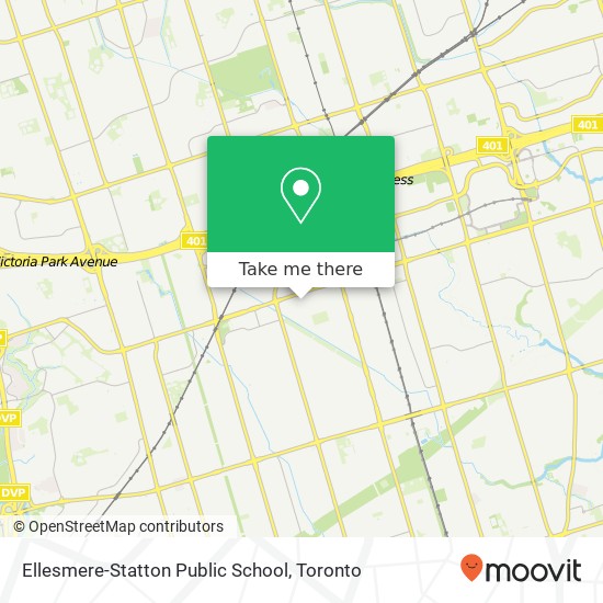 Ellesmere-Statton Public School map