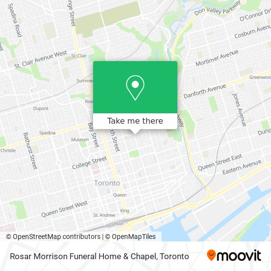 Rosar Morrison Funeral Home & Chapel map