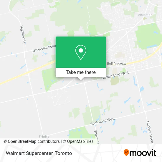 Walmart Supercenter map