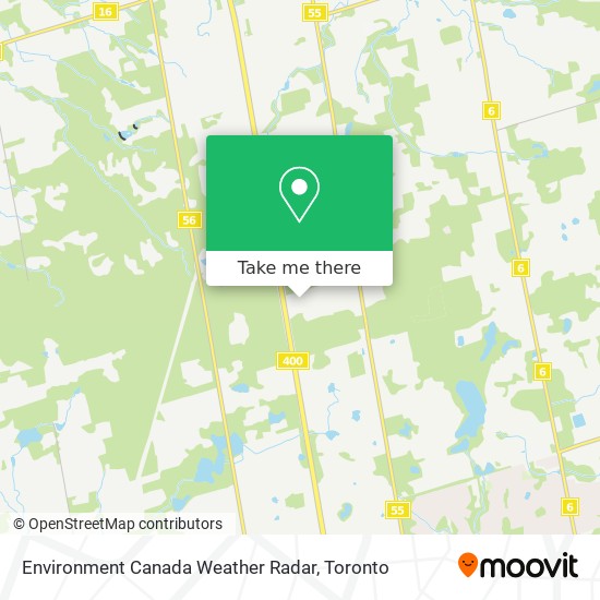 Environment Canada Weather Radar map
