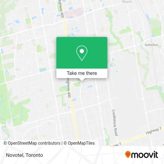 Novotel map