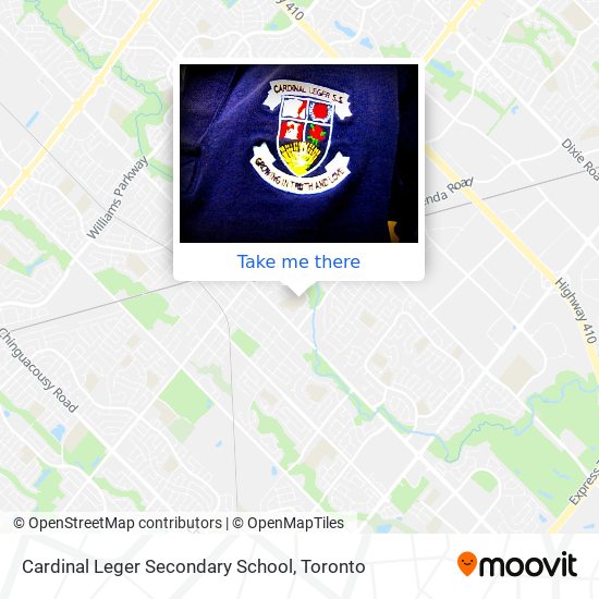 Cardinal Leger Secondary School plan