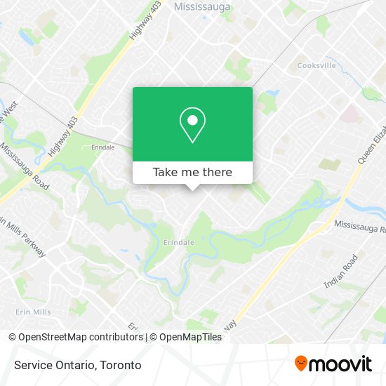 Service Ontario plan