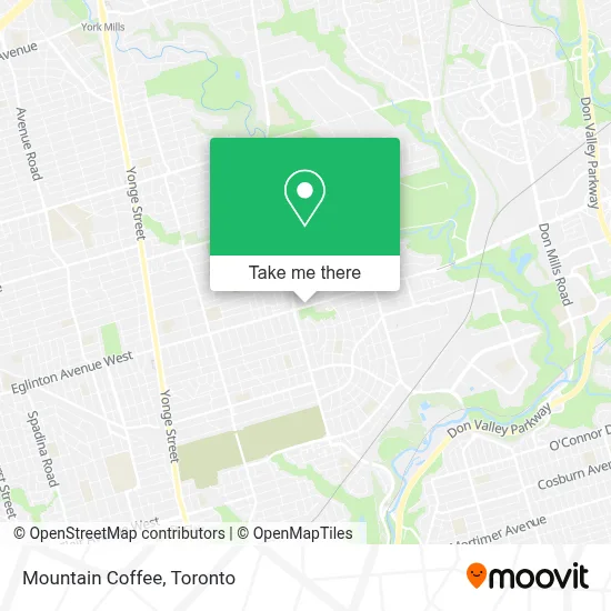 Mountain Coffee map