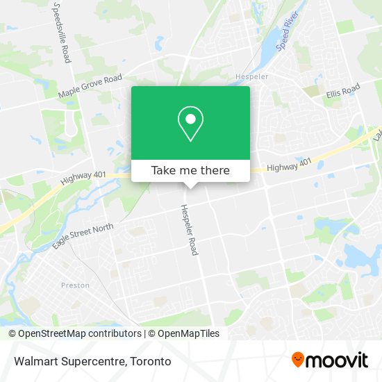 Walmart Supercentre plan