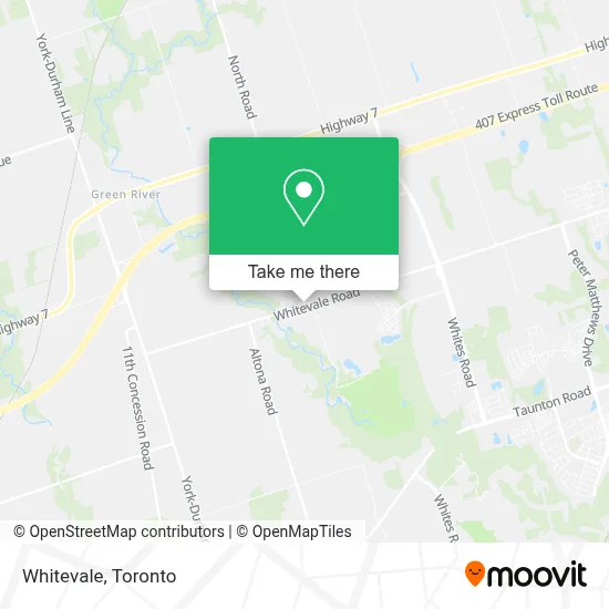 Whitevale map