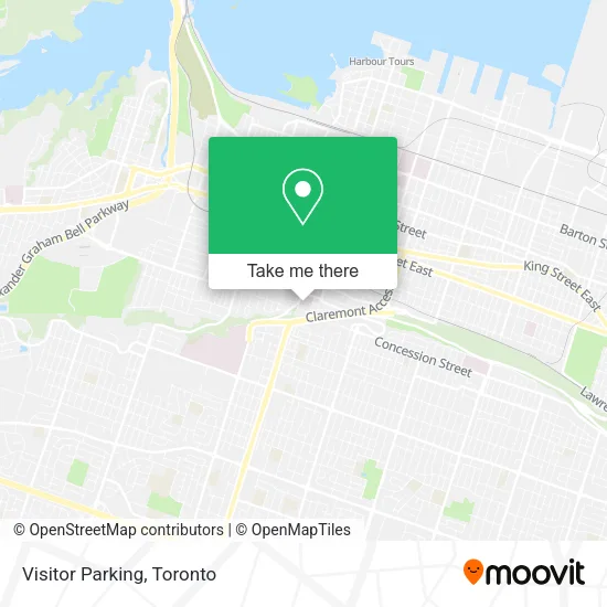 Visitor Parking map