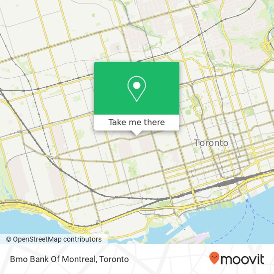 Bmo Bank Of Montreal map