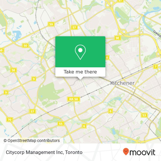 Citycorp Management Inc map