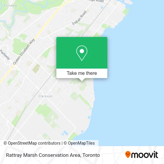Rattray Marsh Conservation Area map