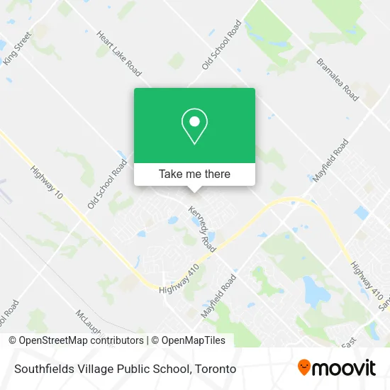 Southfields Village Public School map