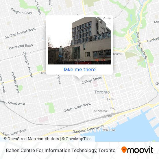 Bahen Centre For Information Technology map