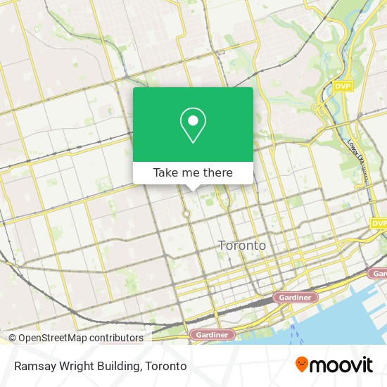 Ramsay Wright Building map