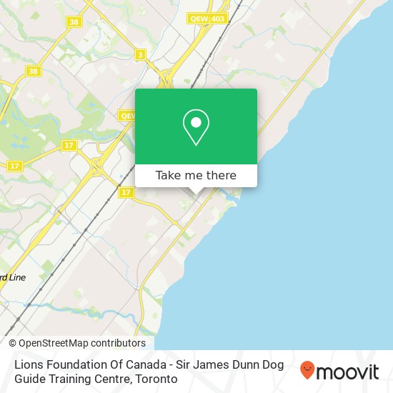 Lions Foundation Of Canada - Sir James Dunn Dog Guide Training Centre plan
