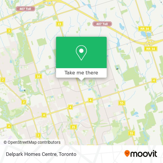 Delpark Homes Centre map