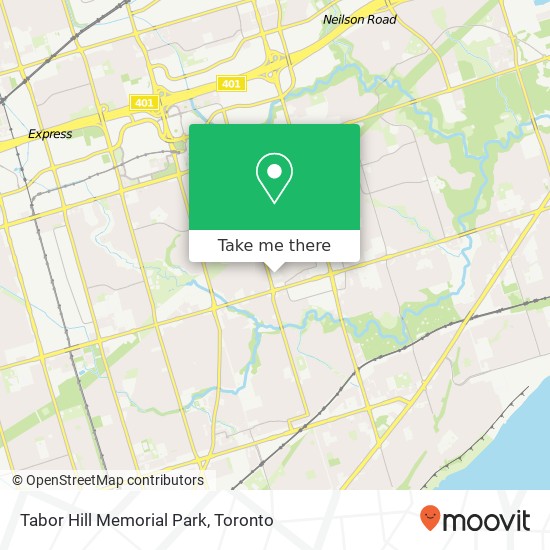 Tabor Hill Memorial Park map