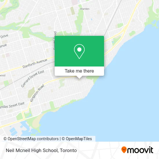 Neil Mcneil High School map