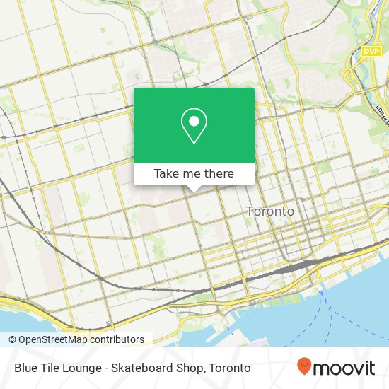 Blue Tile Lounge - Skateboard Shop map