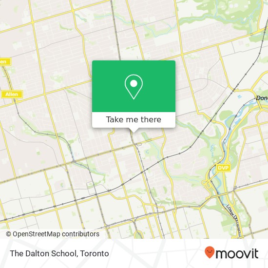 The Dalton School map