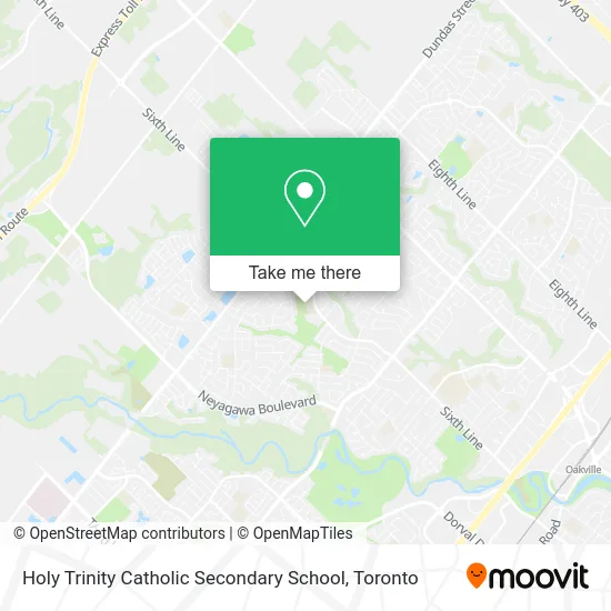 Holy Trinity Catholic Secondary School map