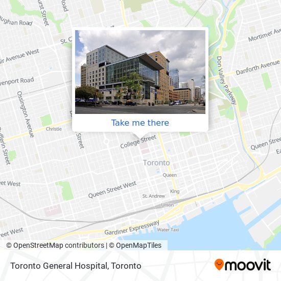 Toronto General Hospital plan