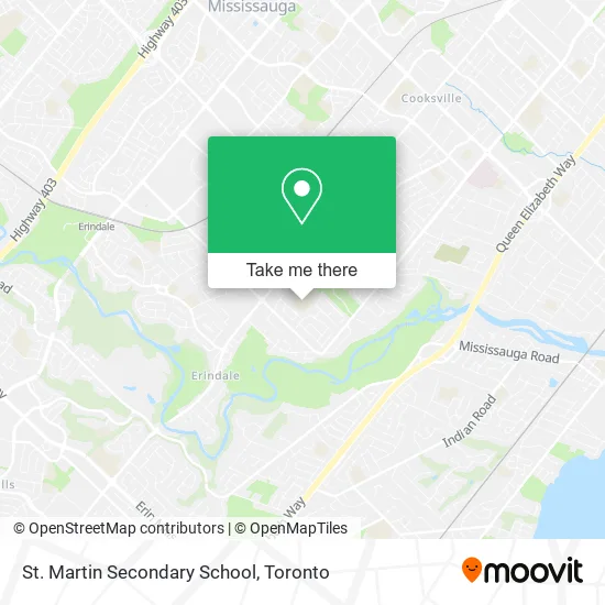 St. Martin Secondary School map